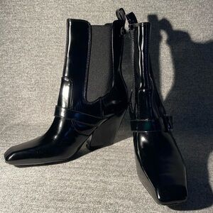 Sam Edelman Suzette Buckle Western Bootie. NEW